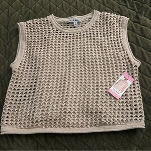 Steve Madden Crochet Top